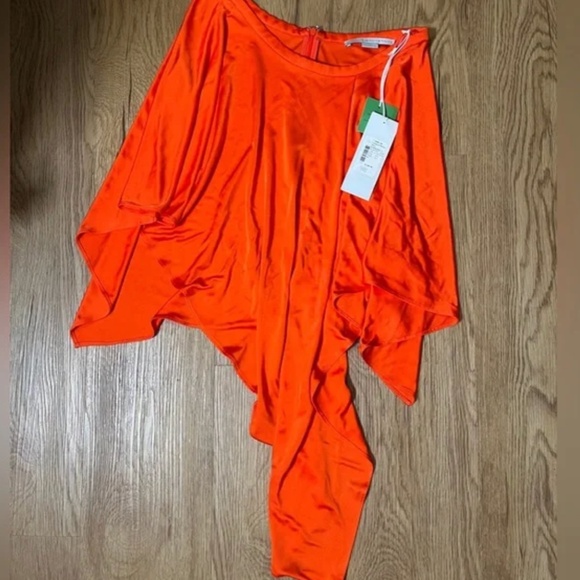 STELLA MCCARTHY | ASYMMETRIC MINI SKIRT - Picture 2 of 4